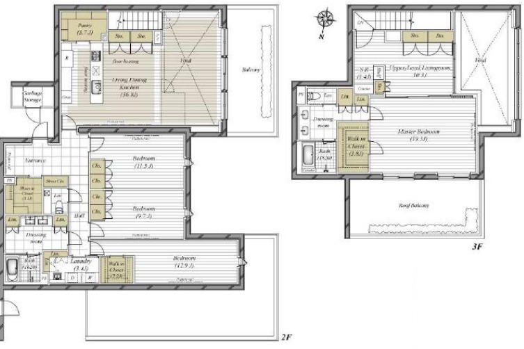 Fiat Lux Omotesando floor plan