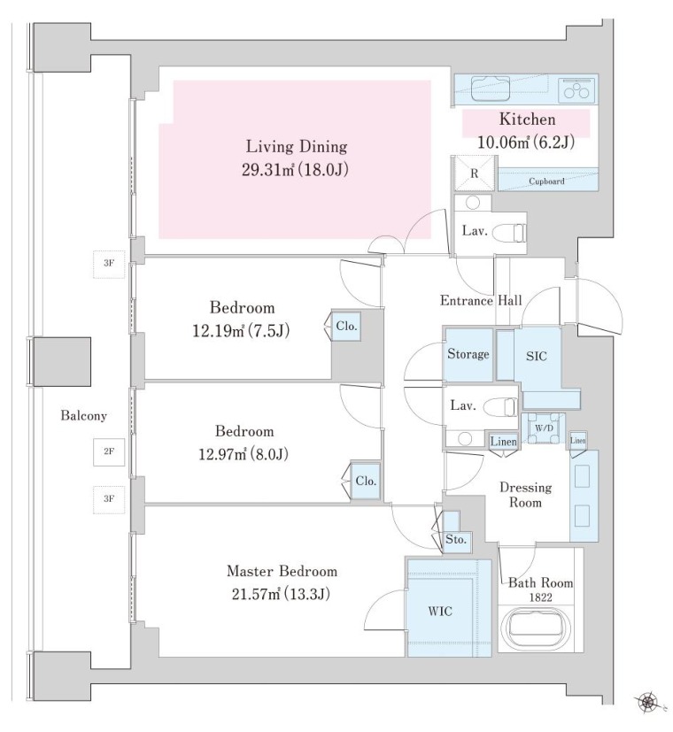 La Tour Mejiro Otomeyama floor plan