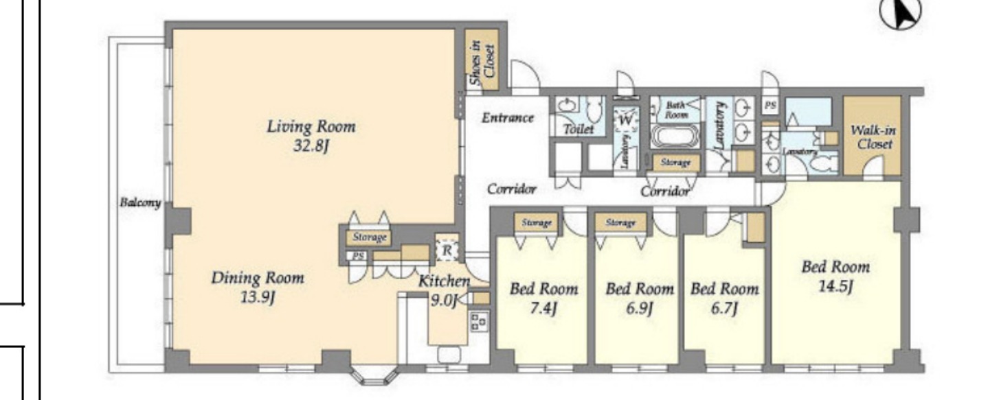 Trinity House Room 201 — Floor Plan